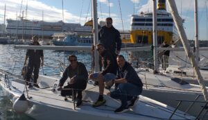 L'équipage d'entraînement en J80